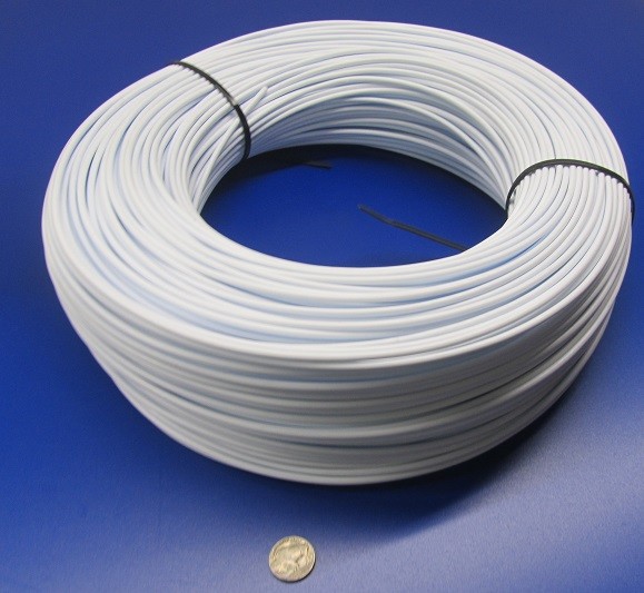 Polypropylene White Welding Rod 5/32″ Dia .156″, White, 5 Lb. 1420 Feet
