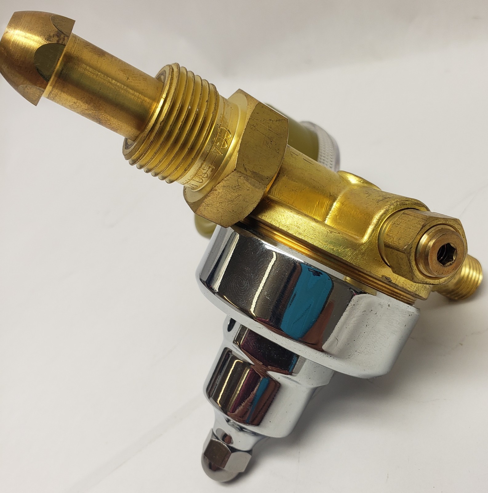 Powerweld PW196AR Argon Flow Meter Welding Gas Regulator SEE PICS! 5C3