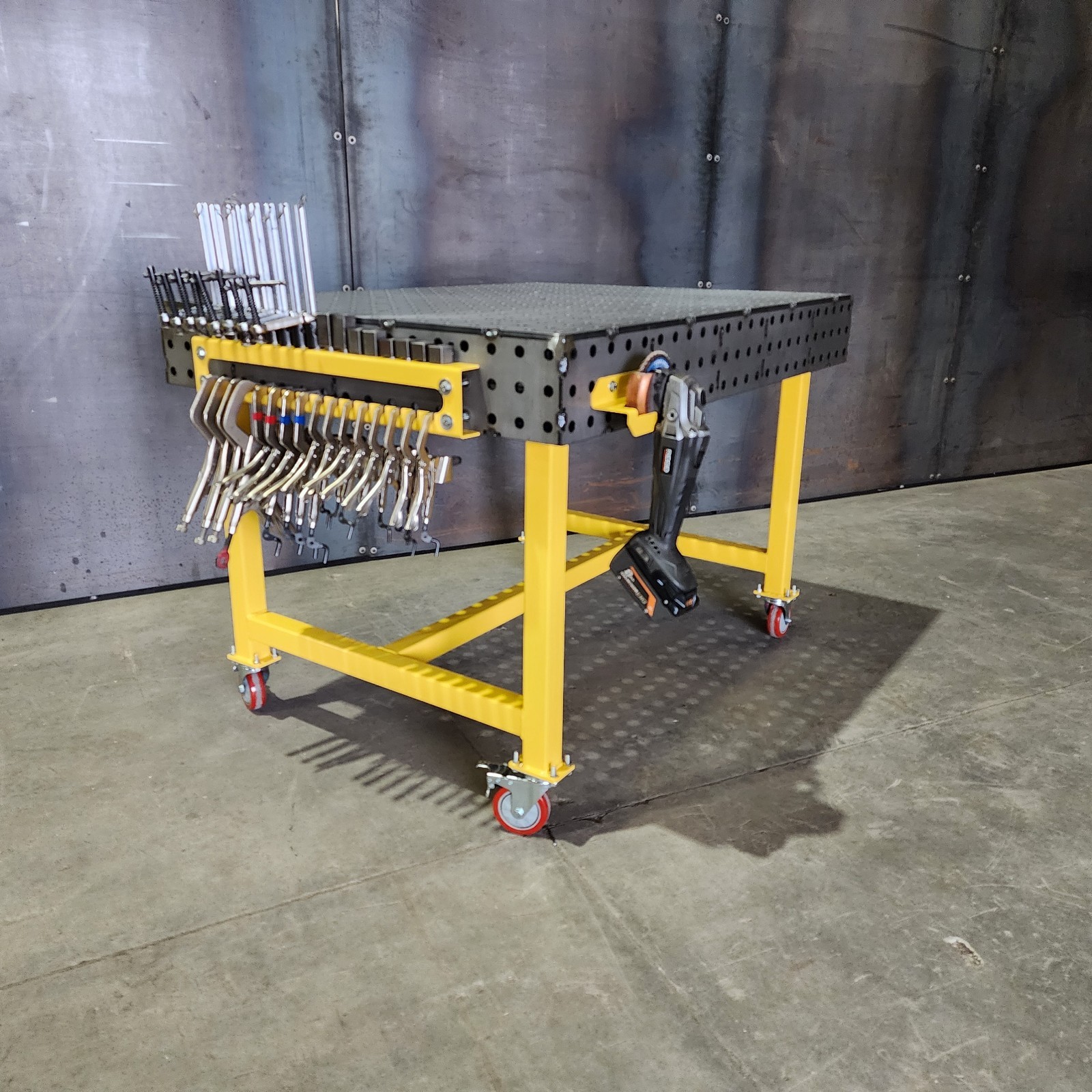 30×80″ Welding Fabrication Table 2.5×6.6ft DIY Flat Kit Fixture Laser Cut in USA