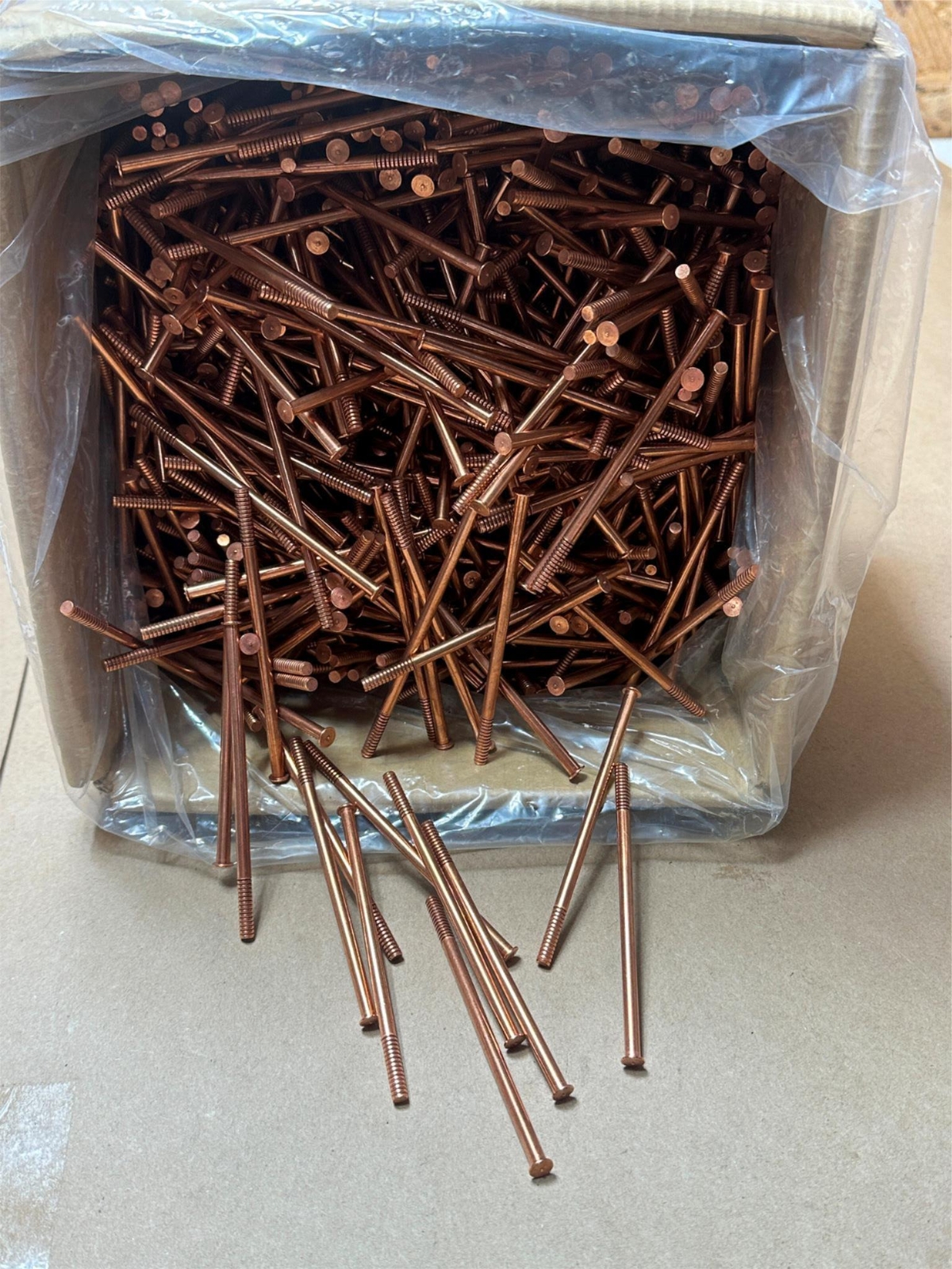 1000x Pack Nelson Stud Welding Copper Annealed TFNC 3/16 x 3-7/8″ MS 12 ANN GR A