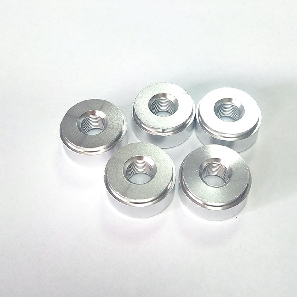 2Pcs Silver Alloy Welding Joint Connector Durable for Repair Easy Installation