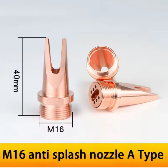CQWY Fiber Laser Welding Nozzle Copper Nozzle M16 For SUP20T SUP21T SUP23T HW970