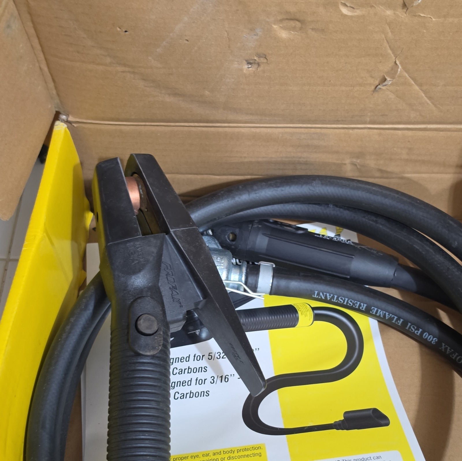 Arcair Arc Gouging Torch AEC-4000-1-045CF Air Rotatable Neck 360°