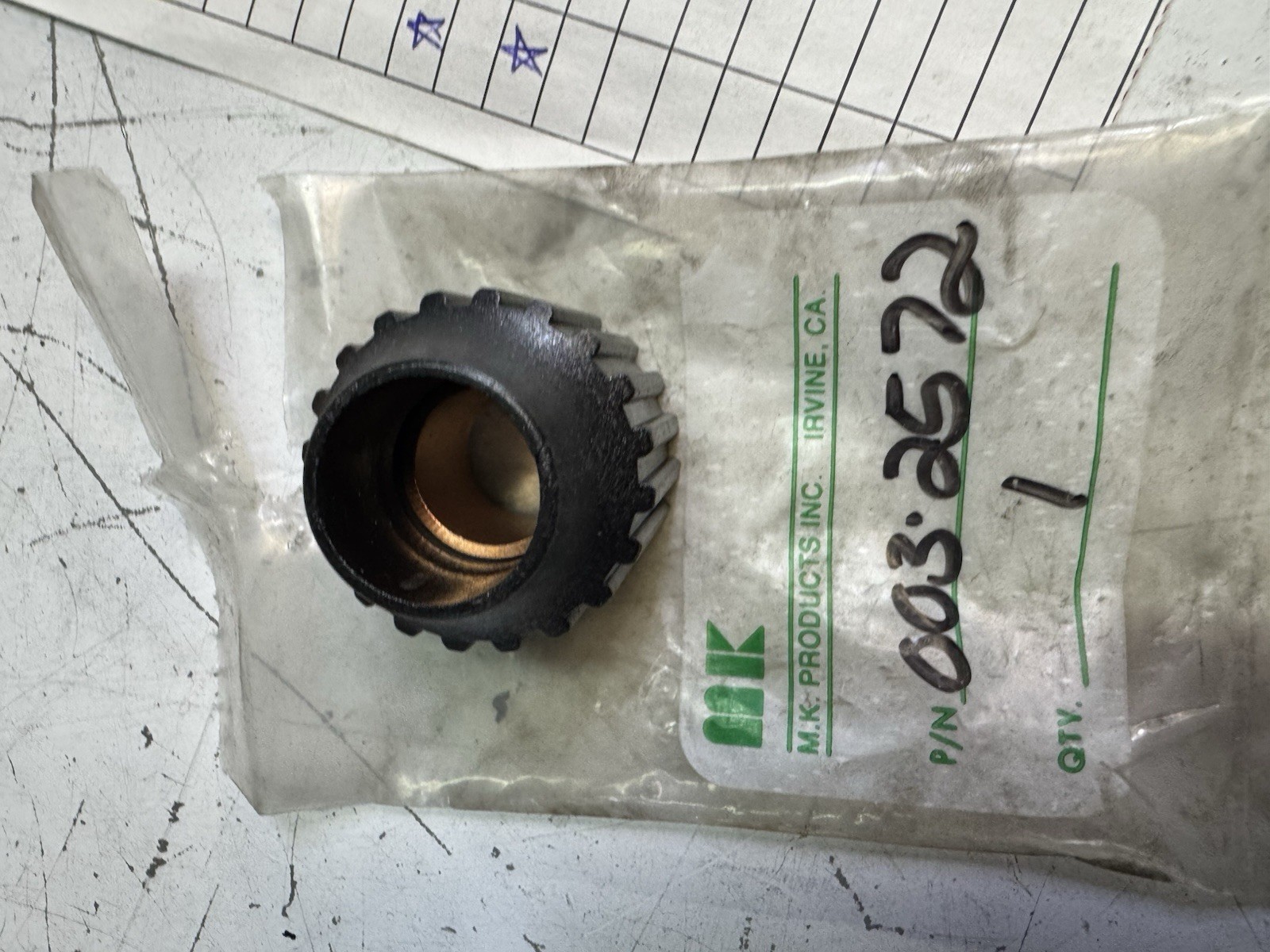 0032572 Adapter MK Products Cobramatic Parts New Old Stock