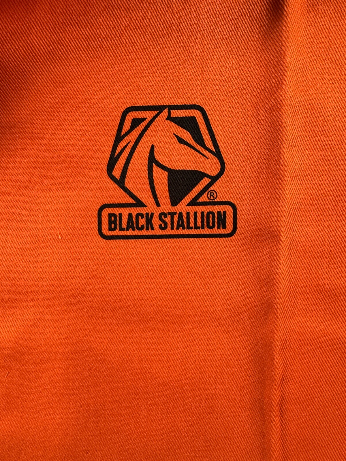 Black Stallion Flame Resistant Hybrid Jacket Vest Welding Orange Mens Medium NEW