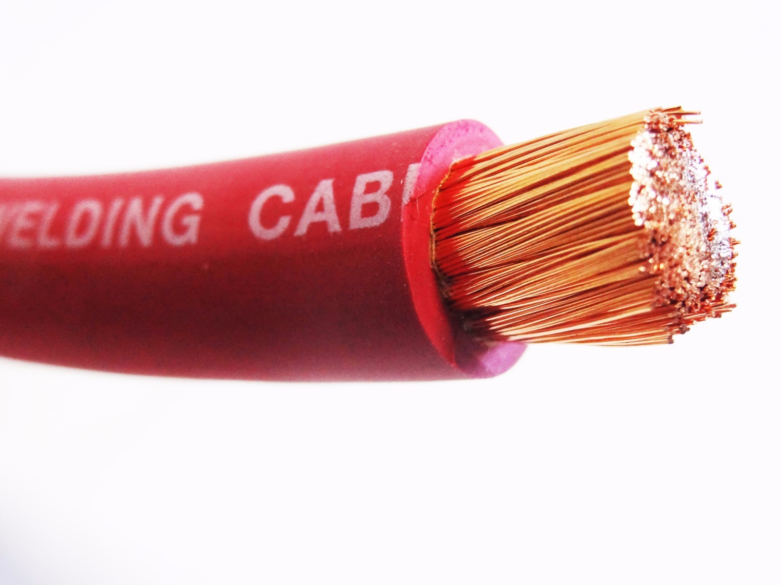 250′ #1 AWG EXCELENE WELDING/BATTERY CABLE RED 600V COPPER USA MADE 105c