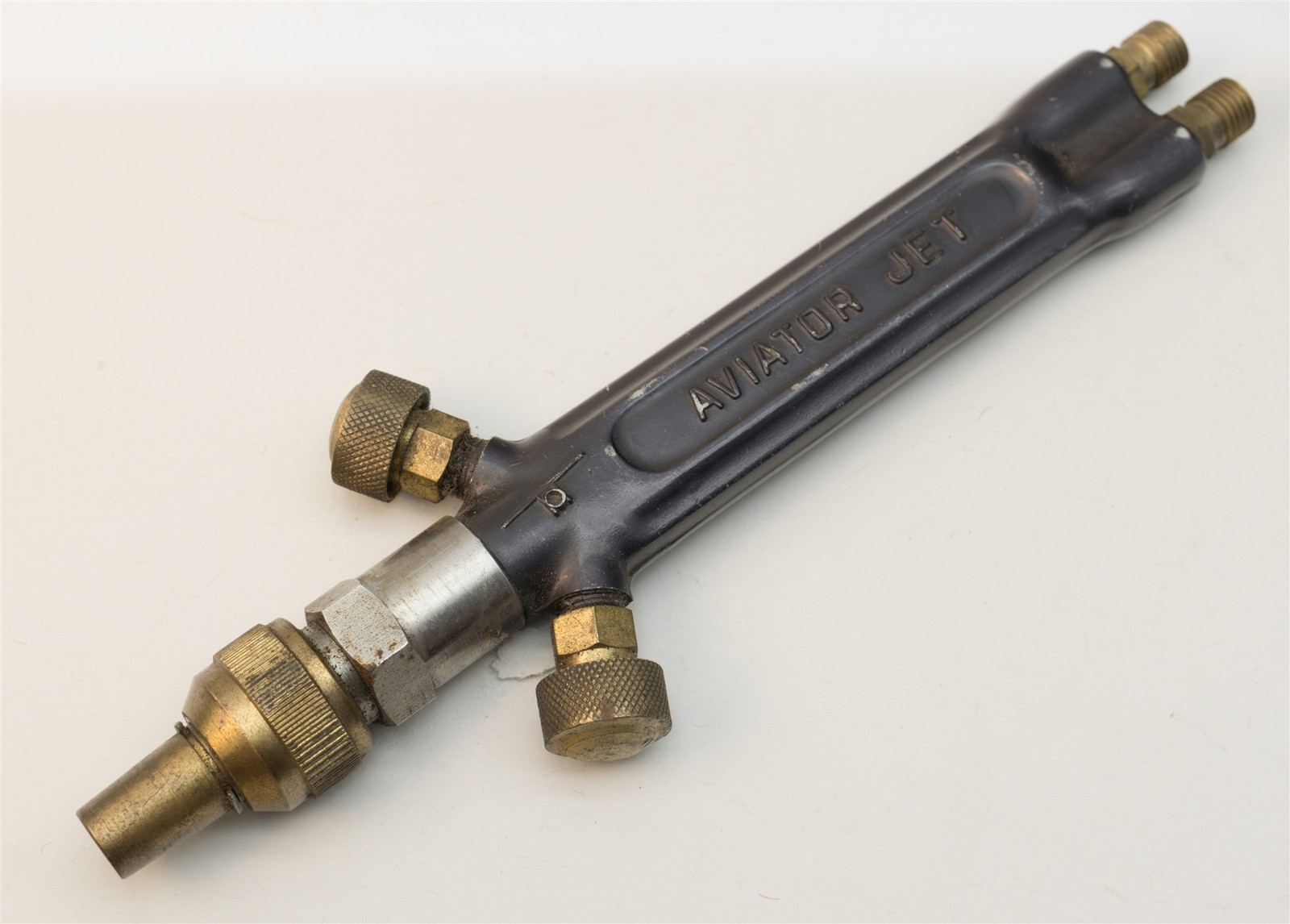Rare Meco USA Aviator Jet Oxygen Acetylene Welding Brazing Cutting Torch Handle