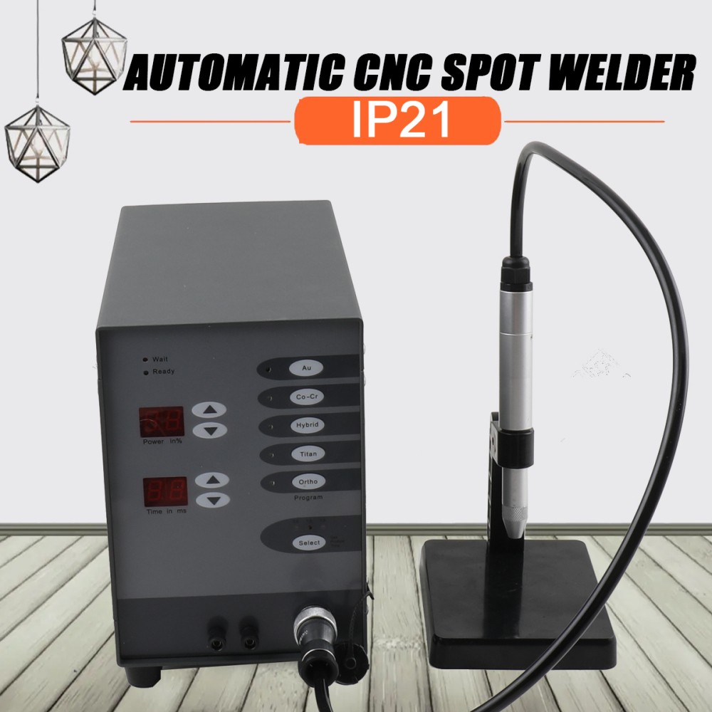 100W Automatic CNC Spot Welding Machine Pulse Argon Arc Welder Kit New