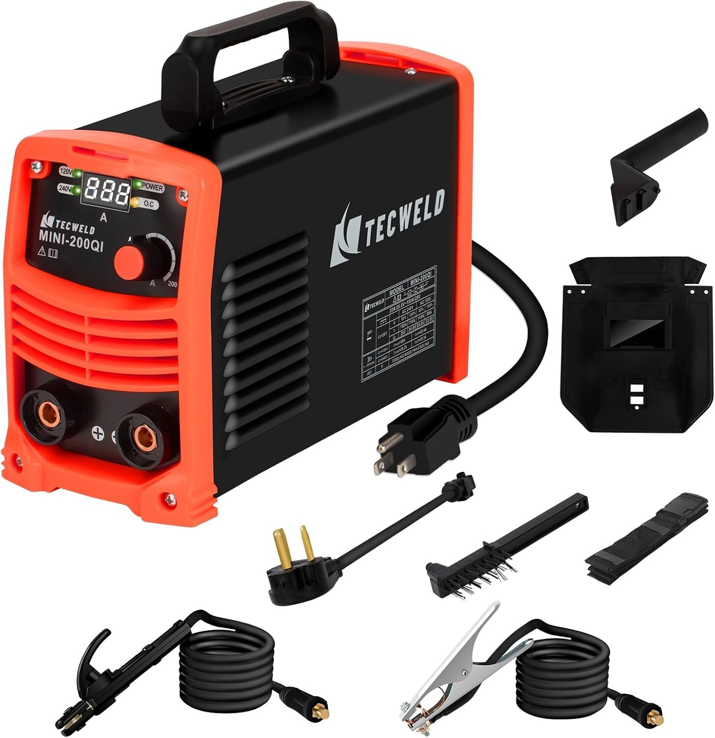 200A IGBT Inverter Welding Machine – Dual Voltage 110V/220V & 240V Portable