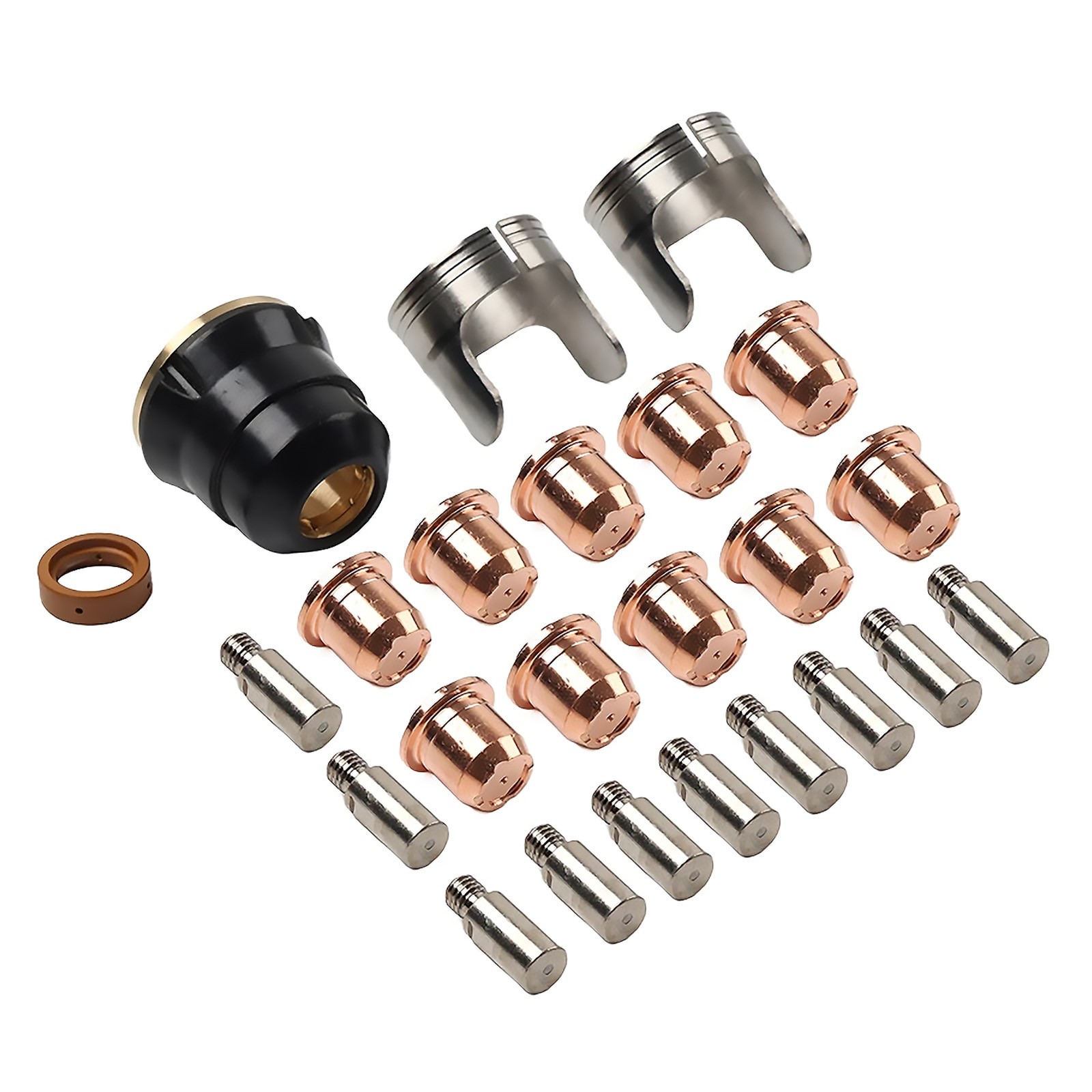 24Pcs Plasma Cutting Torch Consumables Tips For CUT-55DS Pro CUT-65DS IPT40