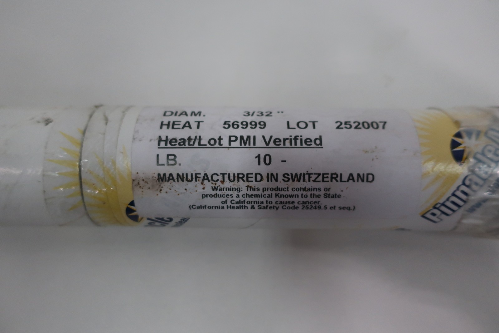 Pinnacle ER2209 Duplex Stainless Electrode 3/32in X 36in 10lb