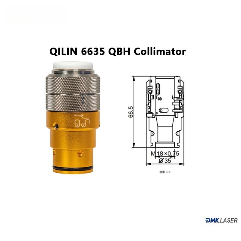 Laser QBH Collimator Fiber QBH connector Assembly For QILIN Handheld Weld Part