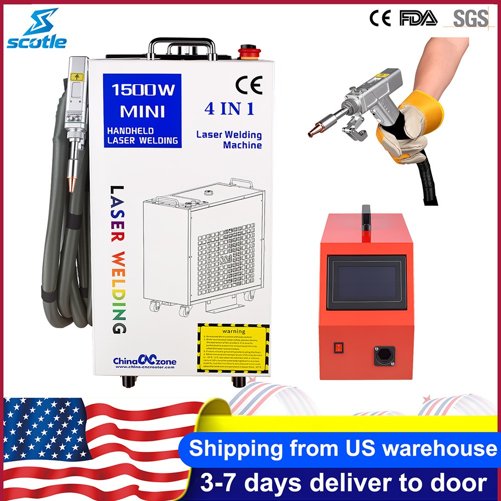 BWT 1500W 4IN1 Fiber Laser Welder Metal Welding Machine for Stainless Steel