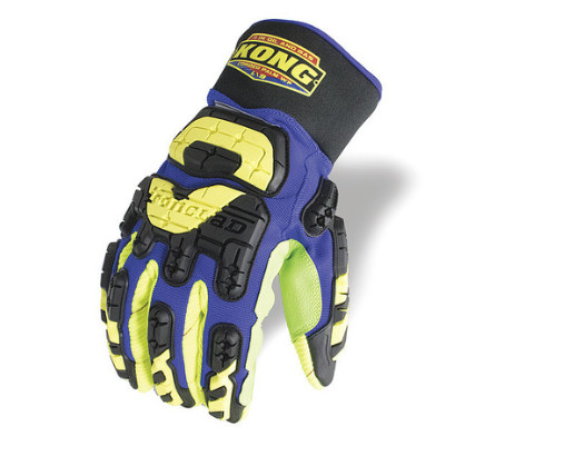 IronClad INDI-CCPW Industrial Impact Corded Waterproof HI-VIZ Glove- Select Size