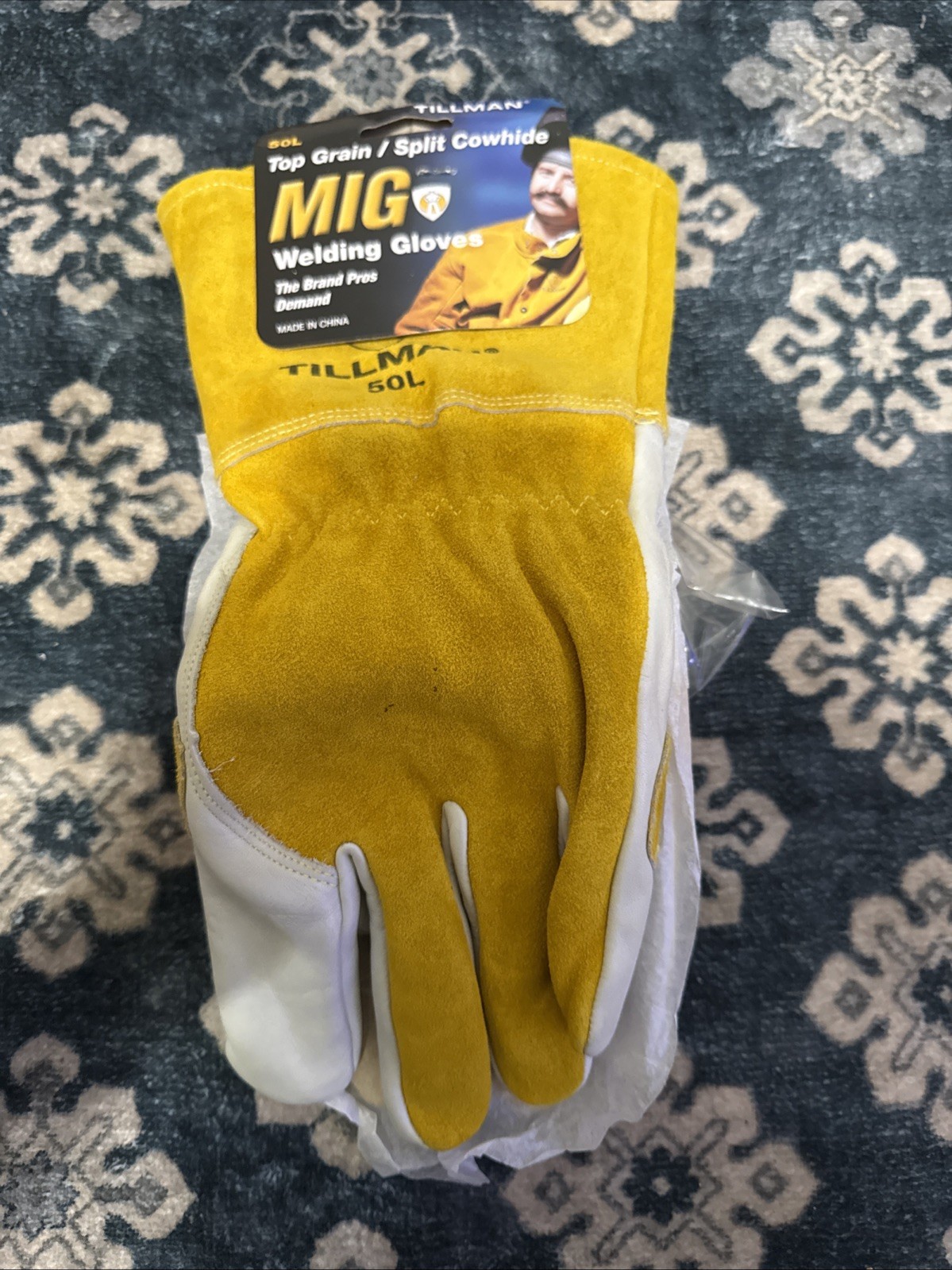 Tillman 1414XL Leather Drivers Gloves – Size XL