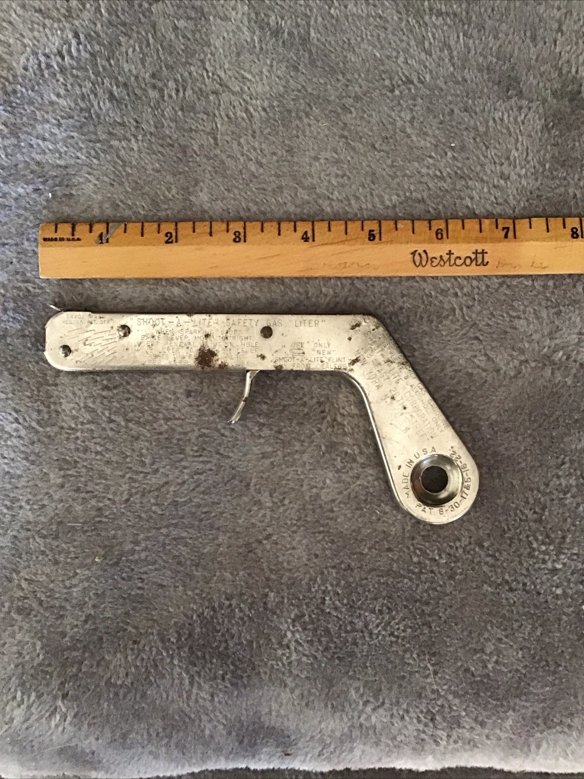 Shoot A Lite Safety Gas Liter (NO FLINTS INCLUDED)