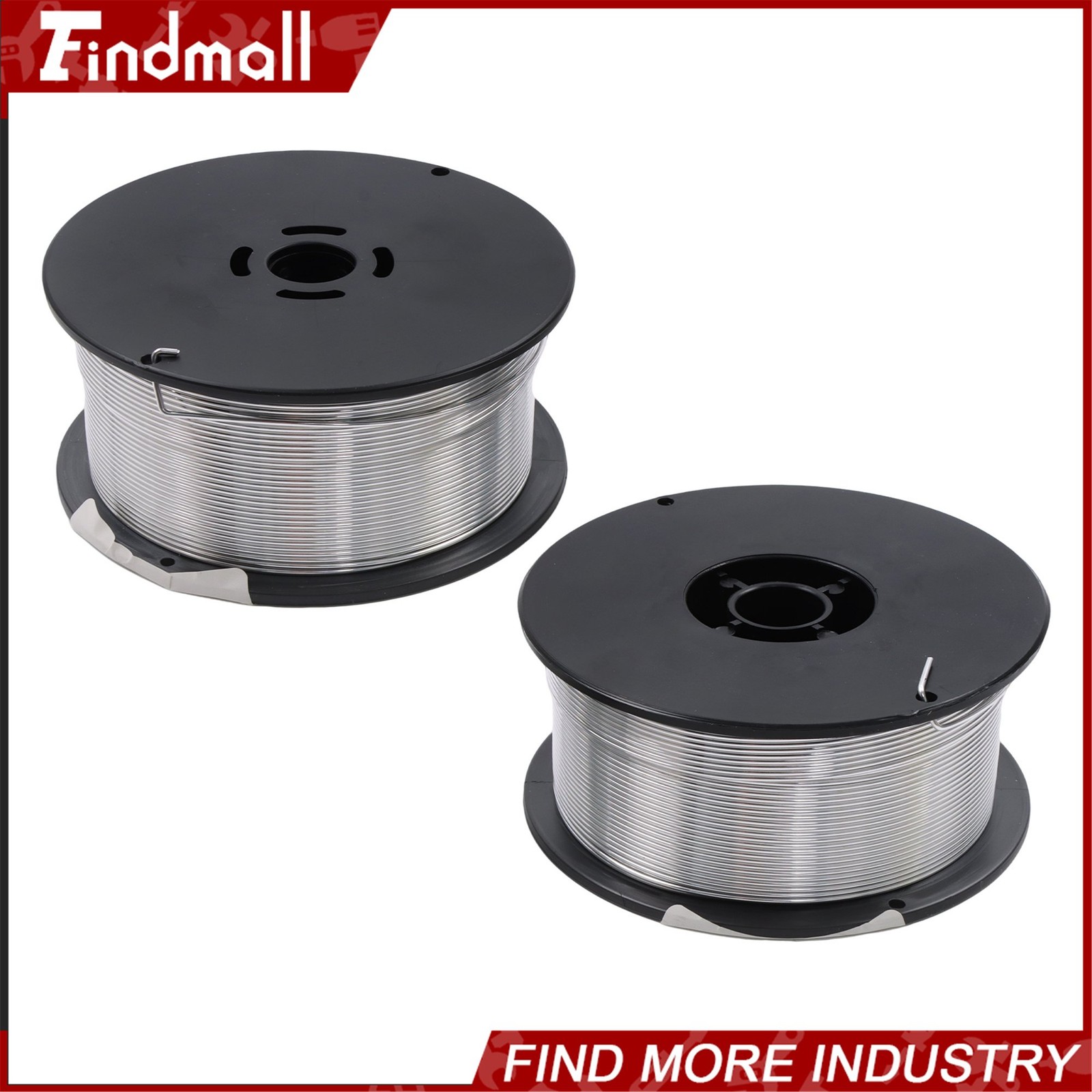 Findmall 2 Pack Aluminum ER5356 Welding Wire 0.045″ (1.2 mm) 1 LB Roll