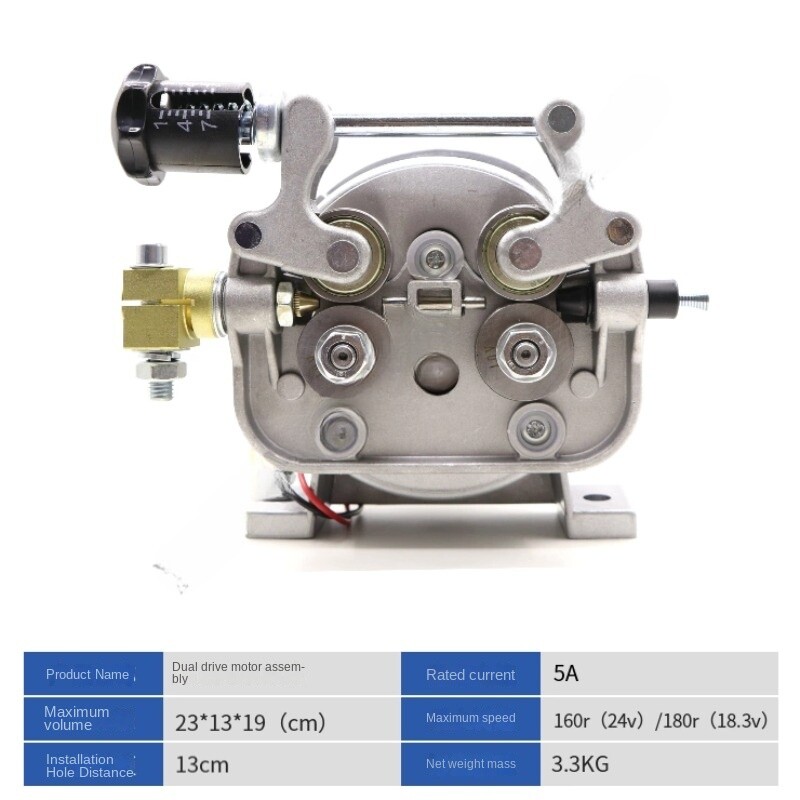 Wire Feeder Drive Motor CO2 Welding Wire Feeder Motor 24V 18.3V Single Drive