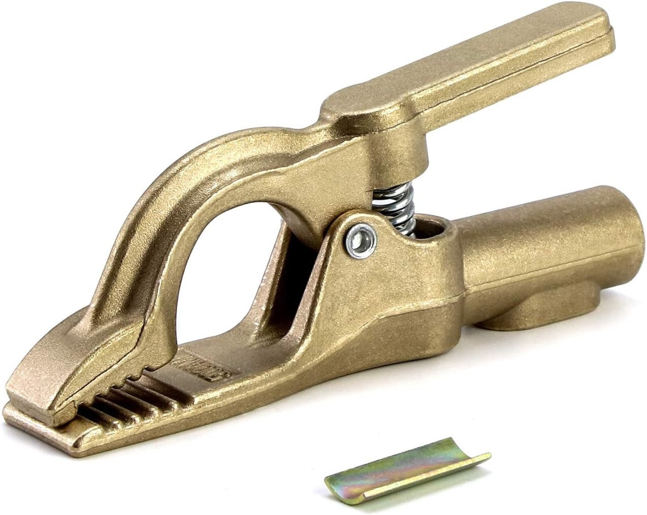Welding Bronze Ground Clamp, 1.6 Pounds and 500A, 1 Piece