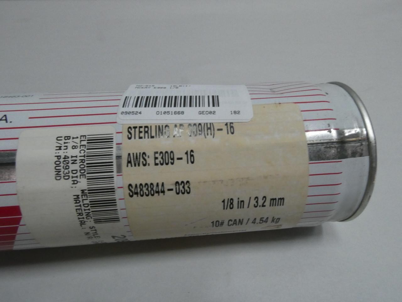 Mckay E309-16 Electrode 1/8in 10lb