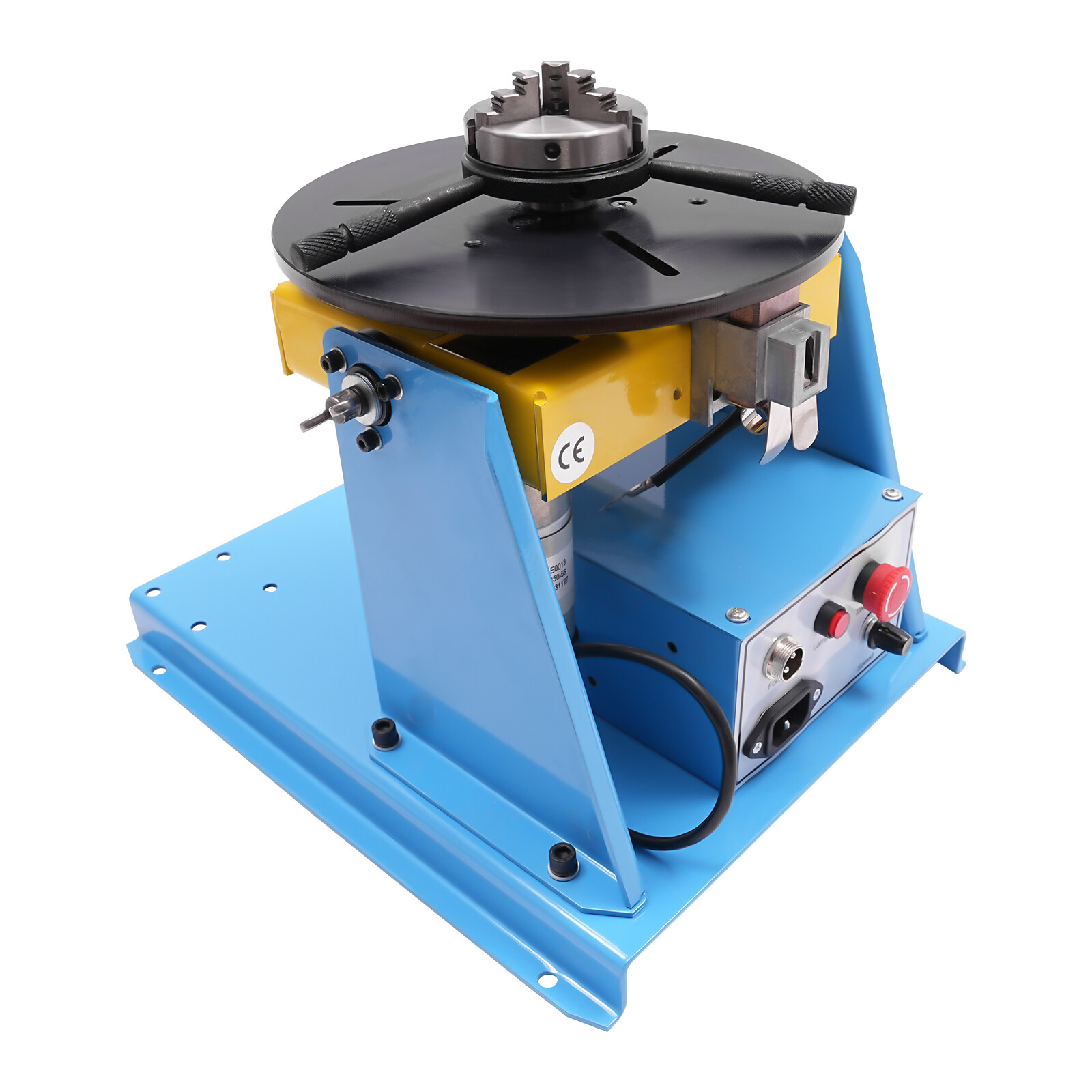 10KG Rotary Welding Positioner Turntable Table Welding Position 0-90° 1-12rpm