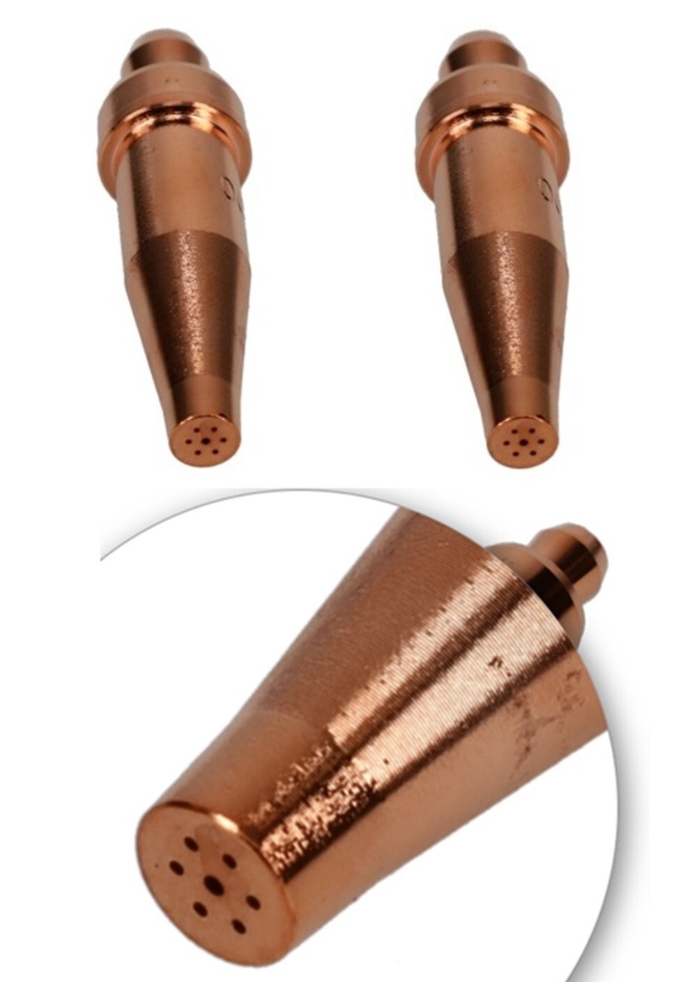 Acetylene Cutting Tips 3-101#0 Compatible with Victor 0-3-101 Cut 1/2″ QTY 2
