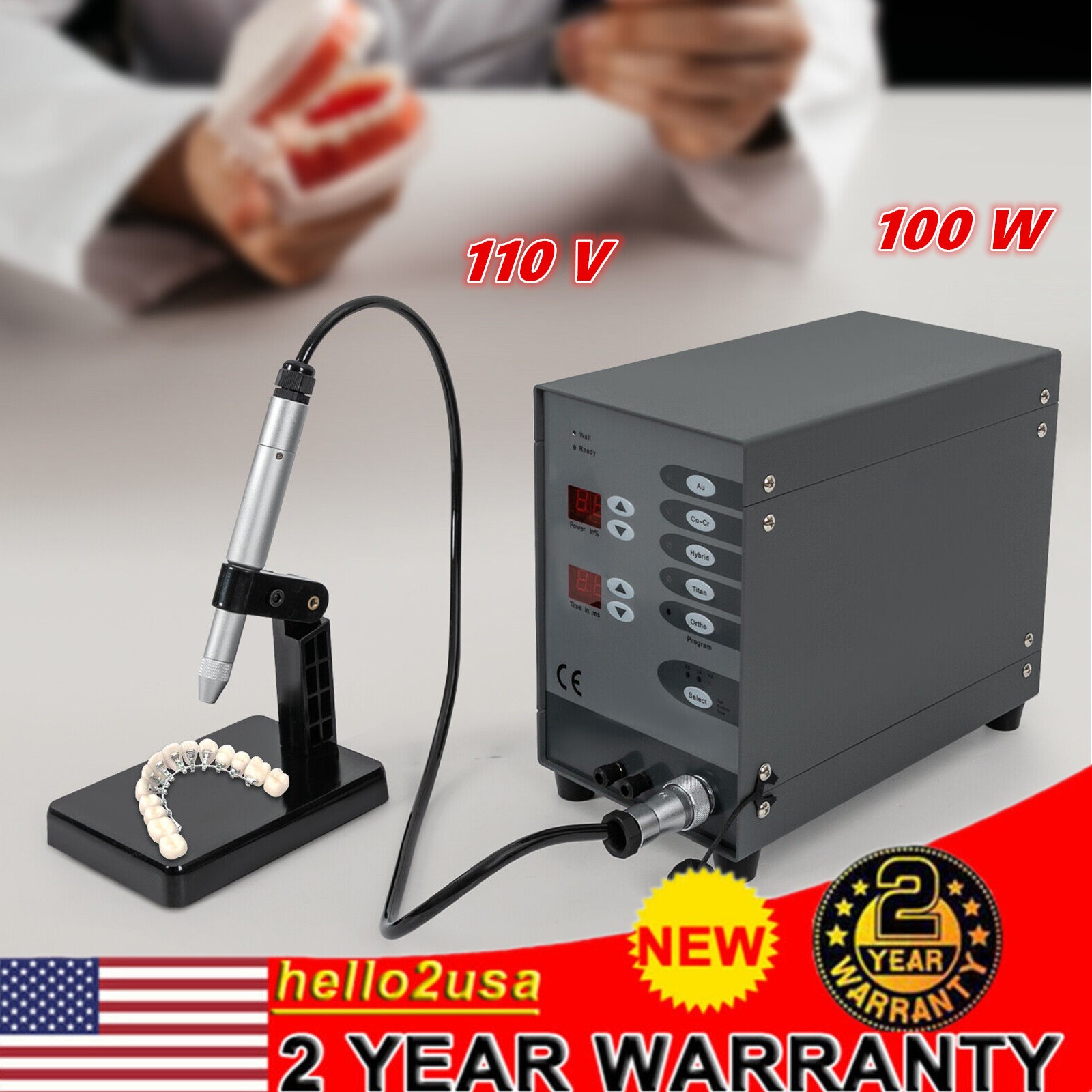 Jewelry Spot Welding Machine | Pulse Argon Arc Permanent Jewelry Welder Kit 40V