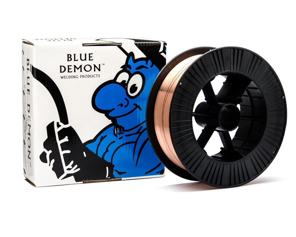 ER70S-6 .045 MIG 33 lb Spool Mild Steel Welding Wire Blue Demon
