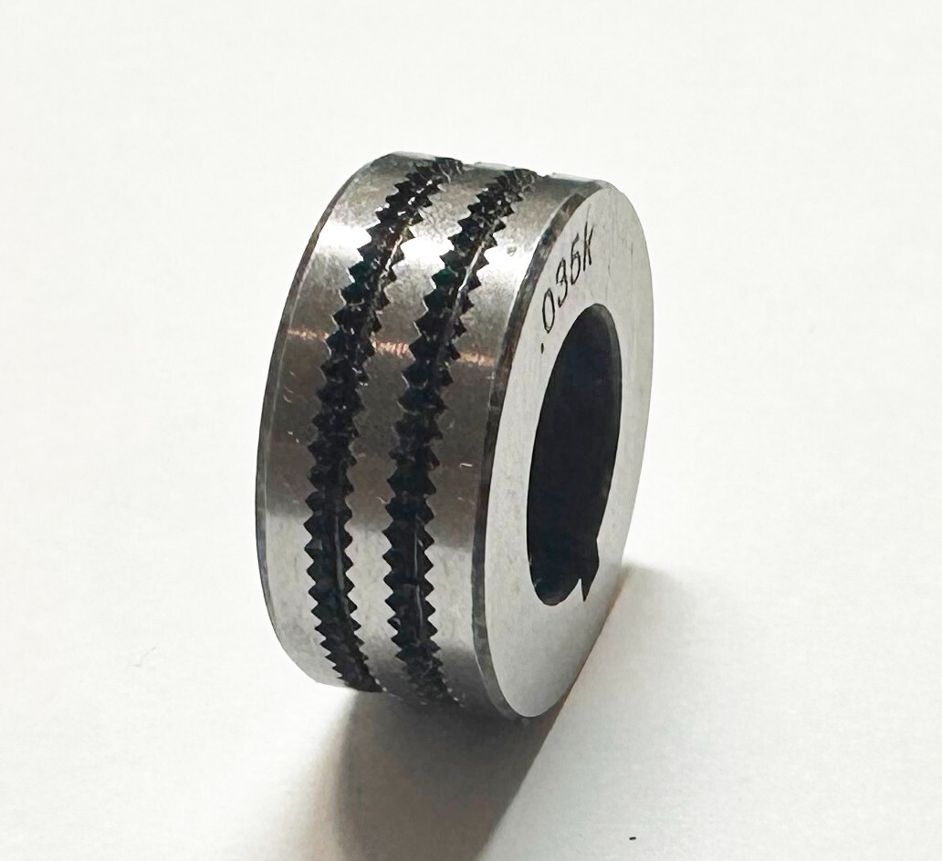 Drive Roll Replacement For Lincoln KP666-035C .035 Inch Knurled Flux Cored Wire