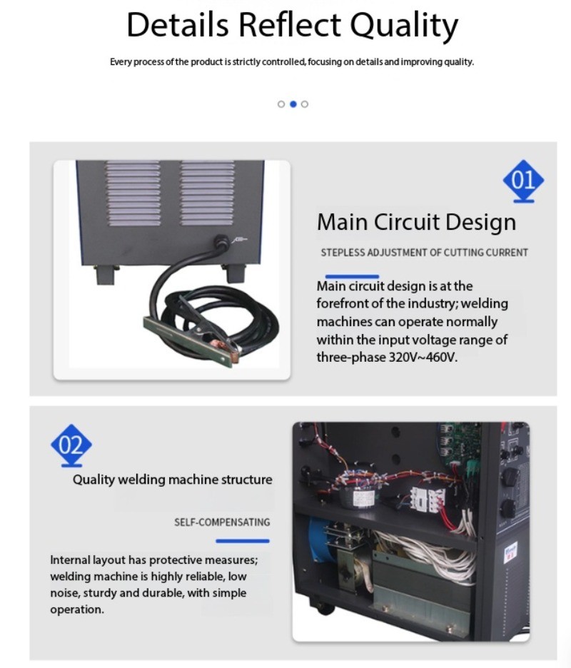 MIG/GMAW Welding Machine Tap-Type Gas-Shielded Welding Machine All-in-One