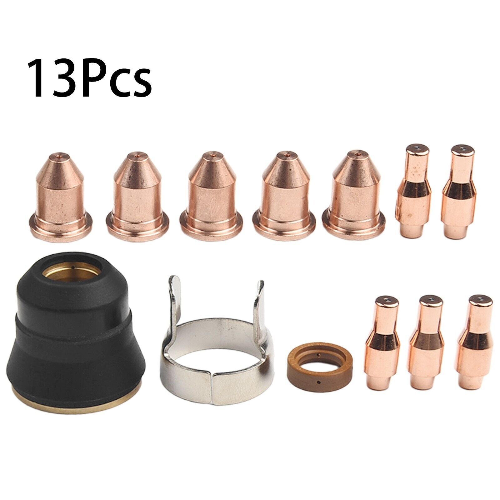 For Harbor Freight Titanium 45A Plasma Cutter Nozzle & Electrode Replacement-Kit