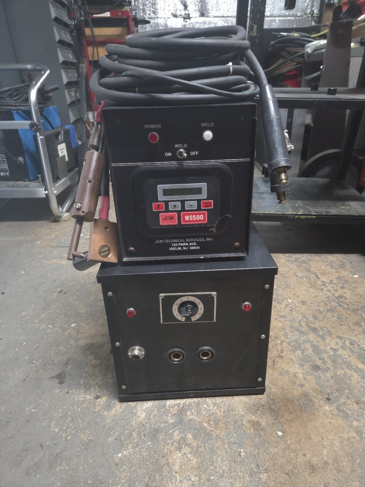 NOS Joyal R-600 Resistance Welder BFA Entron WS500 Control Spot Roll Seam Pulse