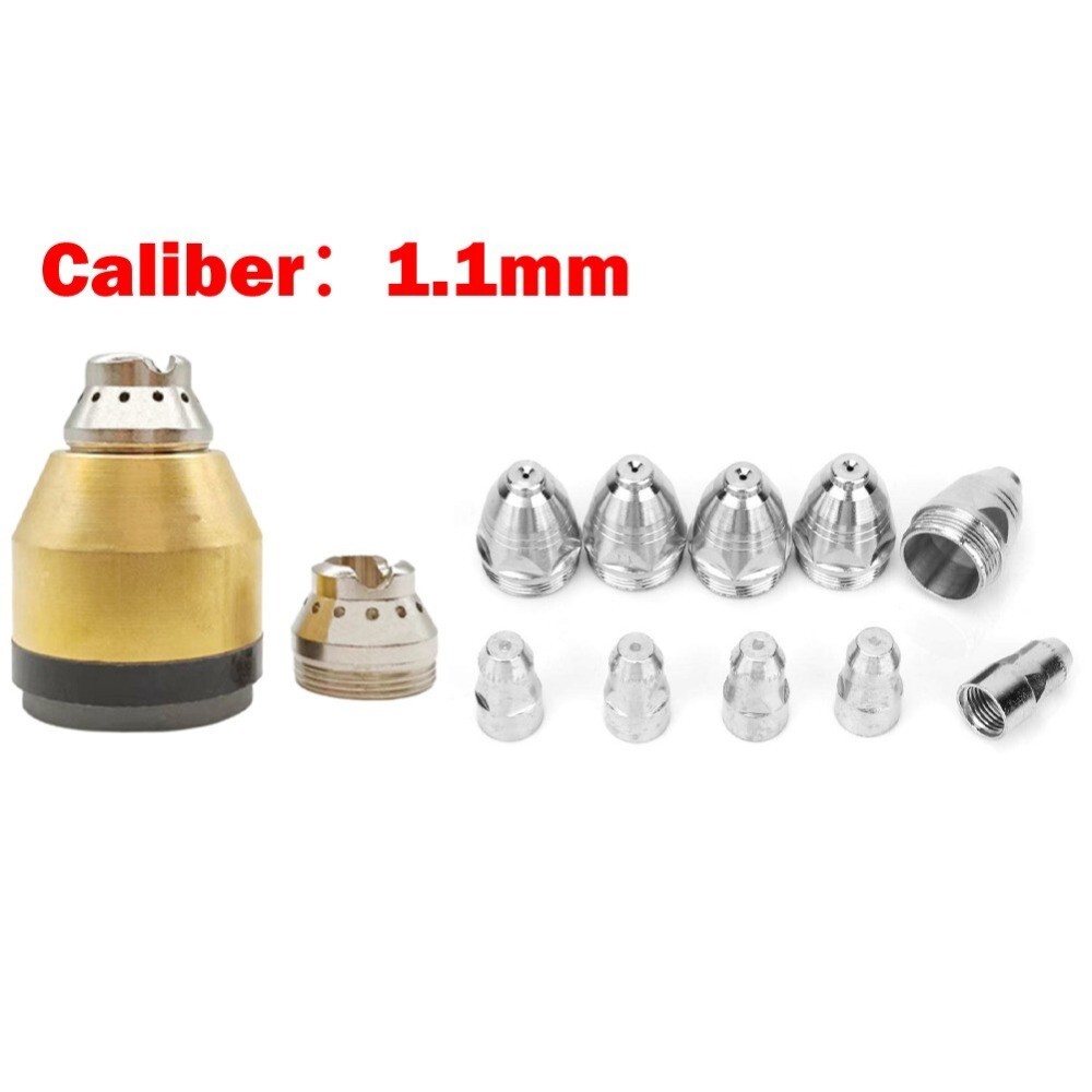 10pc Cutter Torch Set For P80 Plasma Cutting Torch Protective Cover And