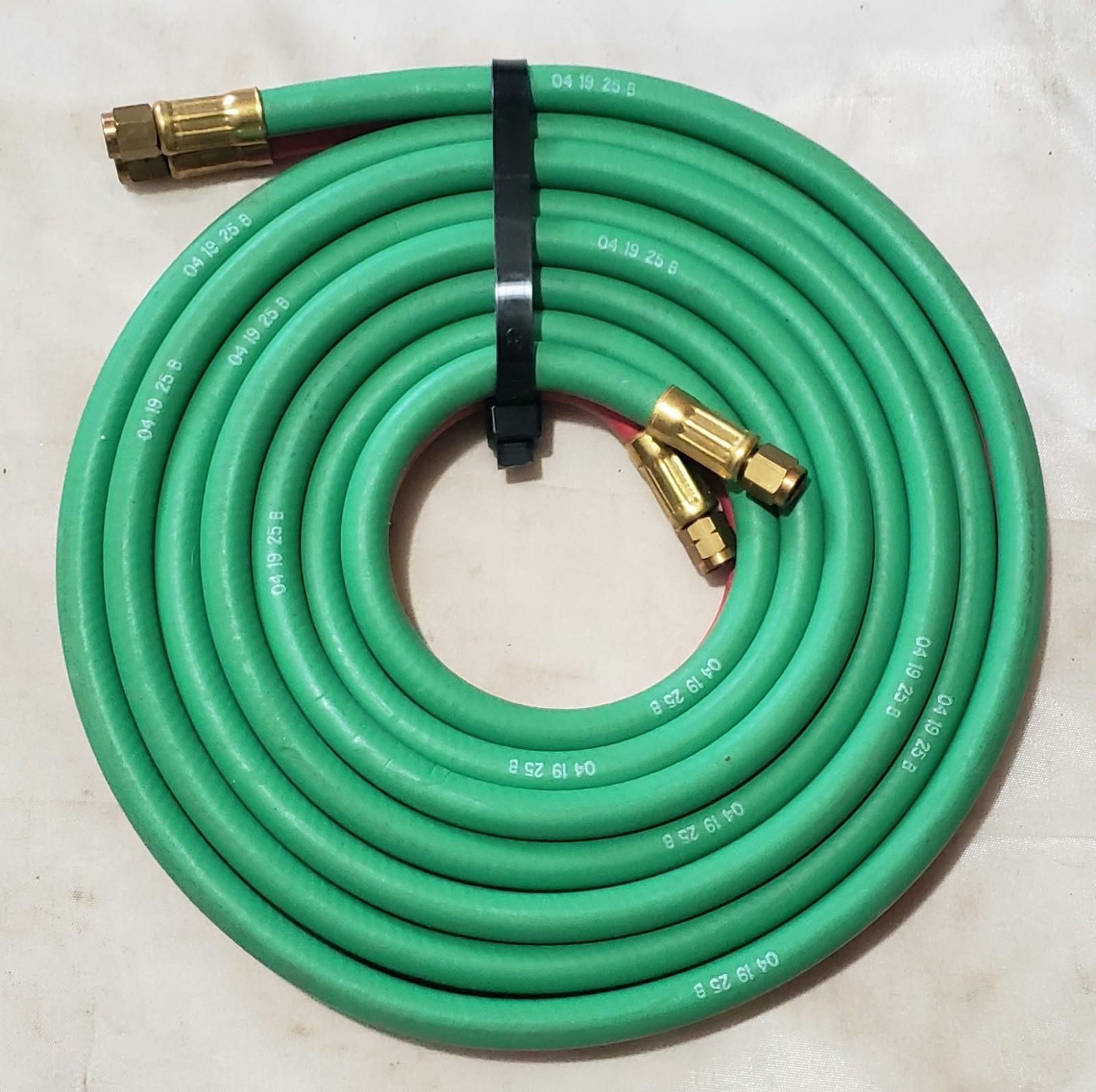 Grade RM 12′ x 3/16″ Twin Welding Torch Hose A Size Oxygen Acetylene USA