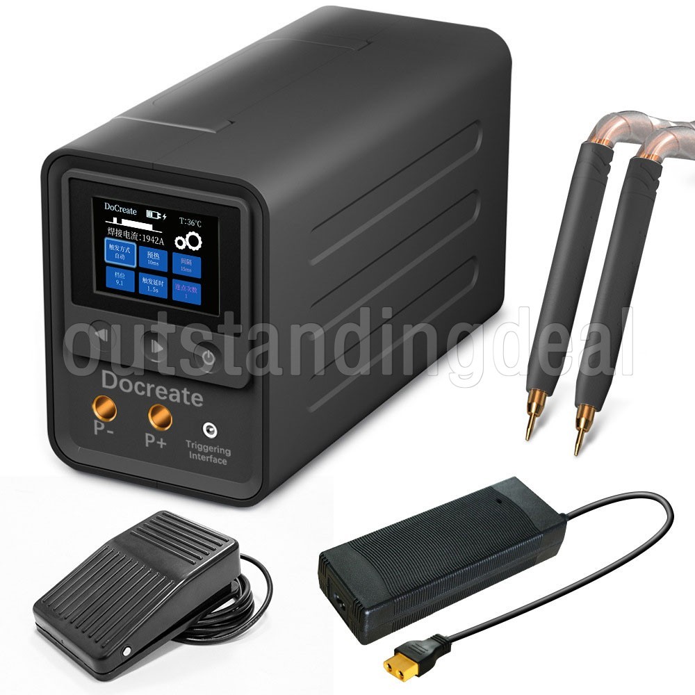 Docreate-705 0.6mm Spot Welding Machine 10A Fast Charging Spot Welder ot25