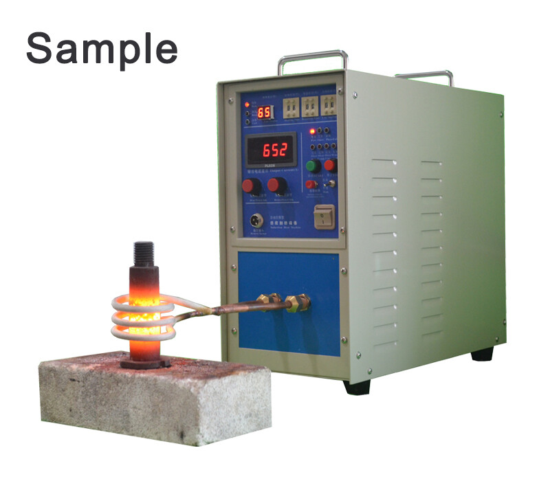 15KW Single Phase High Frequency Induction Heater Furnace Melting 30-100KHz 220V