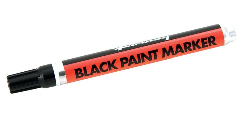 Forney Weather Resistant Easy To Use Black Paint Marker 8.75″ X 1.88″ 1 pc