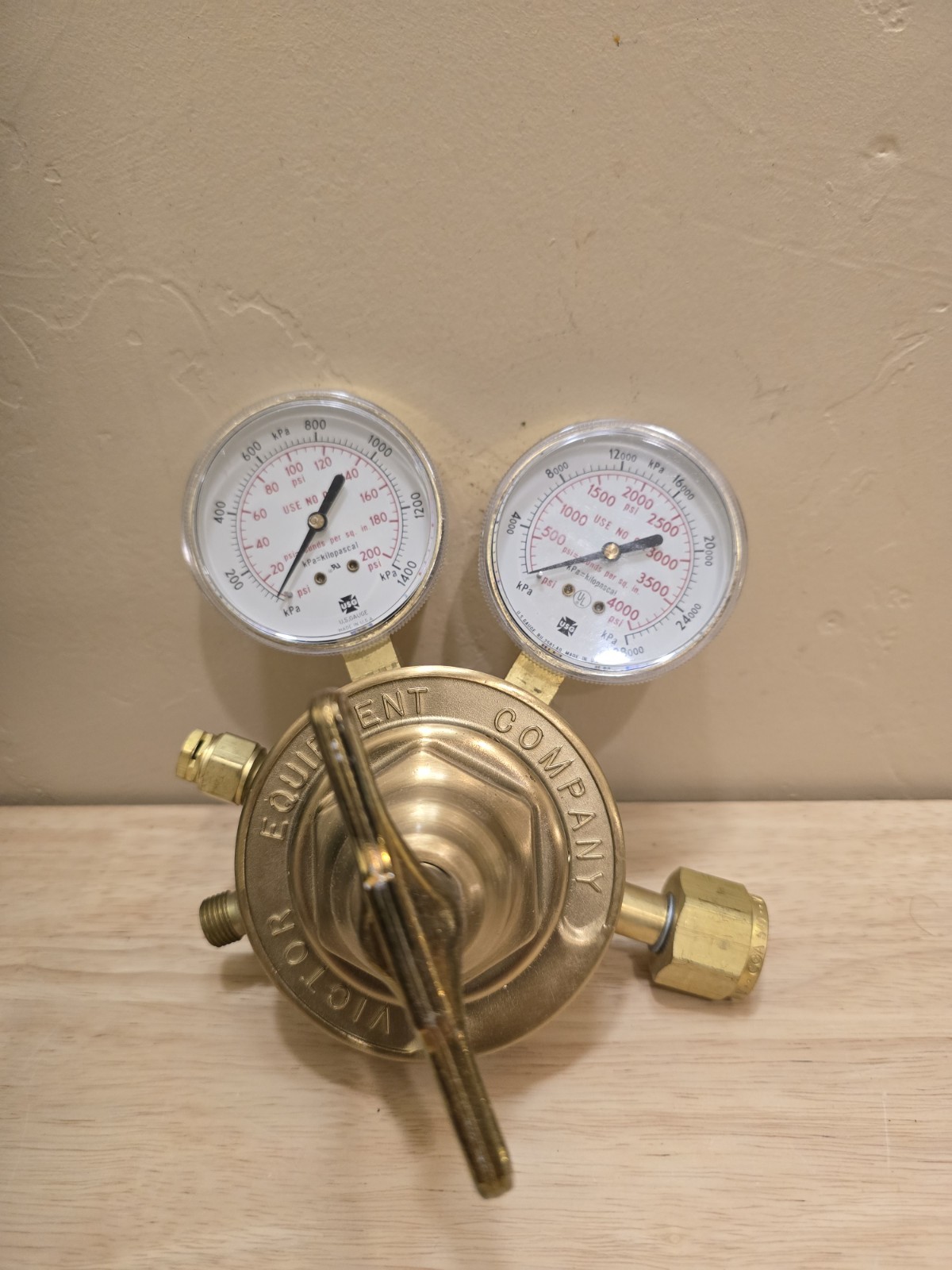 Victor Technologies SR-450D-540 Heavy Duty Single Stage Gas Welding Regulator
