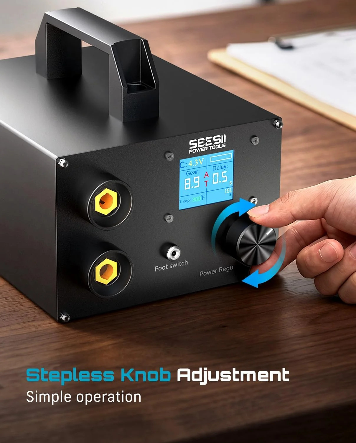 10KW Capacitive Battery Spot Welder: 12V Power Supply Available, Spot Welding Ma