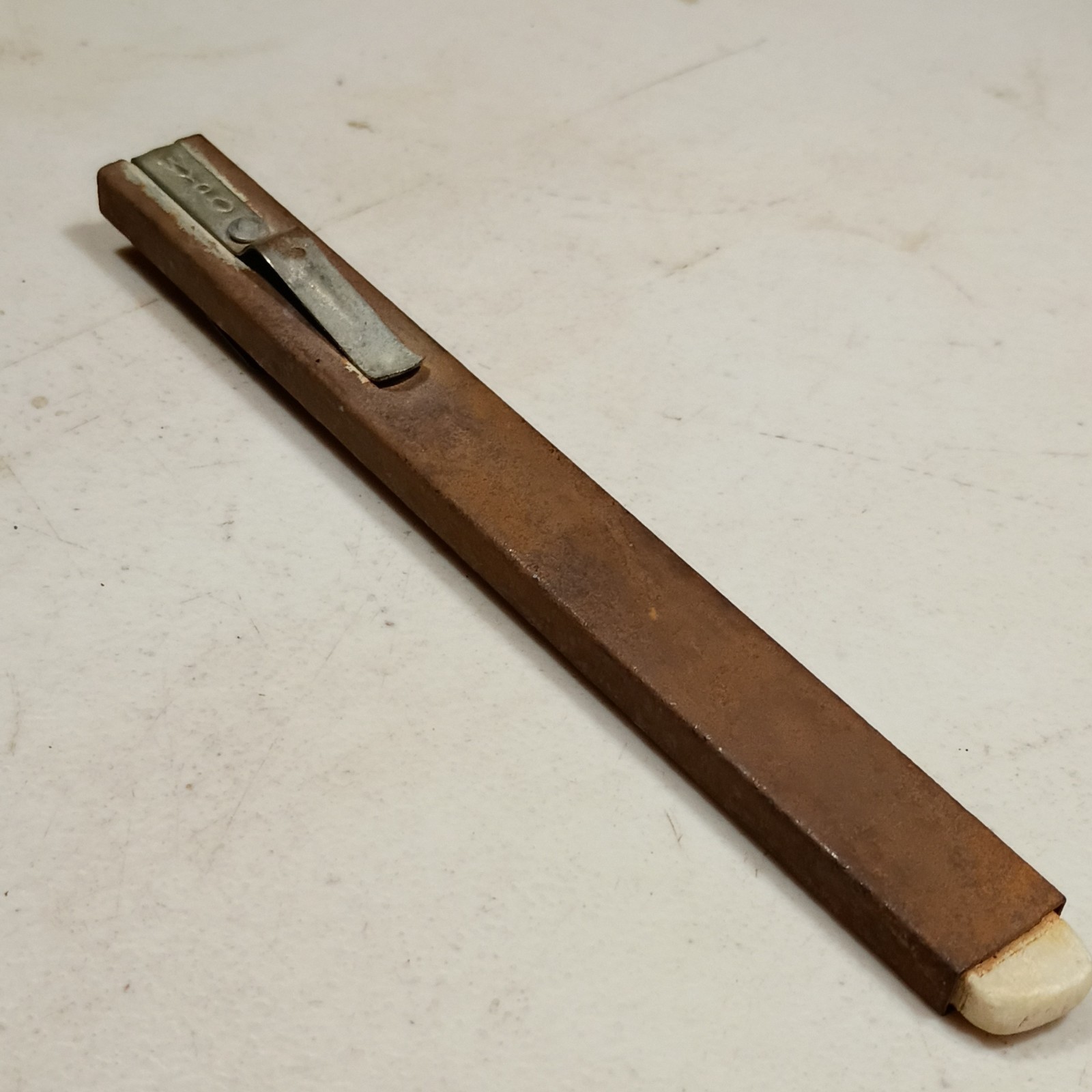 Engineers Flat French Chalk Soapstone Holder used for mark