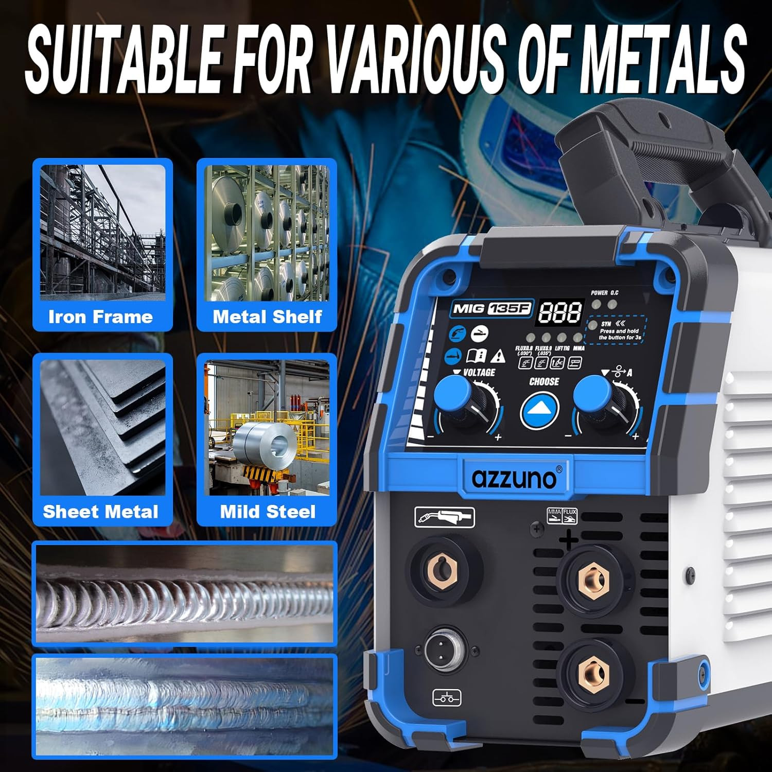 Maquina Para Soldar Soldadura Electrica Por Arco MMA/ MIG/ LIFT TIG Welders