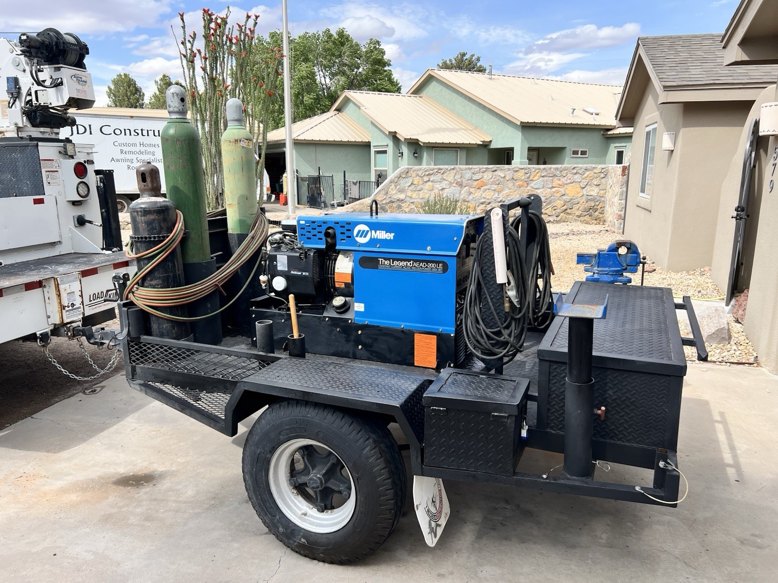 Custom Built Welding Trailer