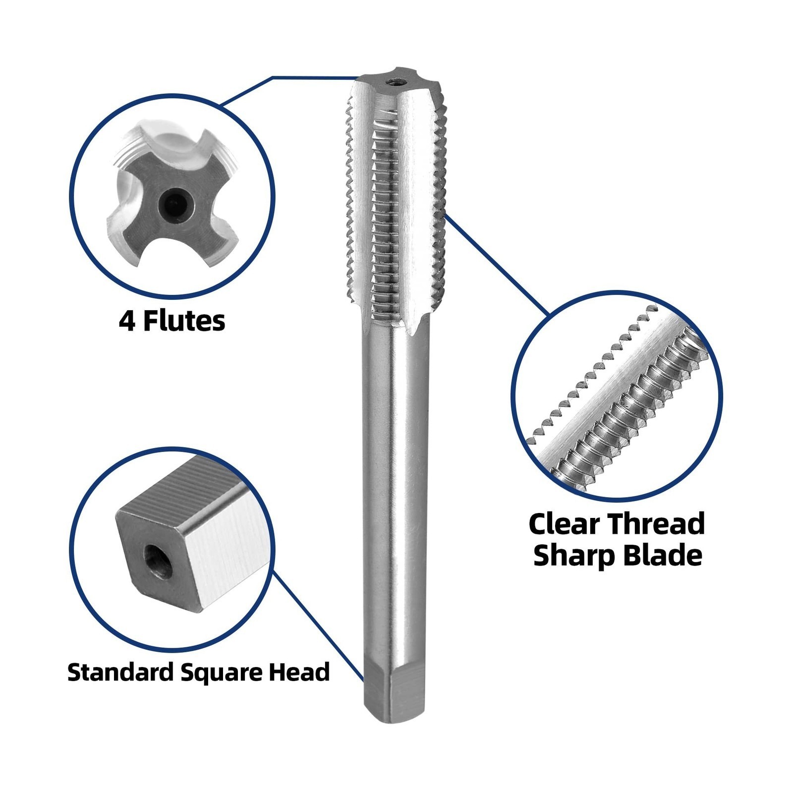 1-1/16″-16 UN Tap & Die Set – Right Hand Machine Thread Repair Kit