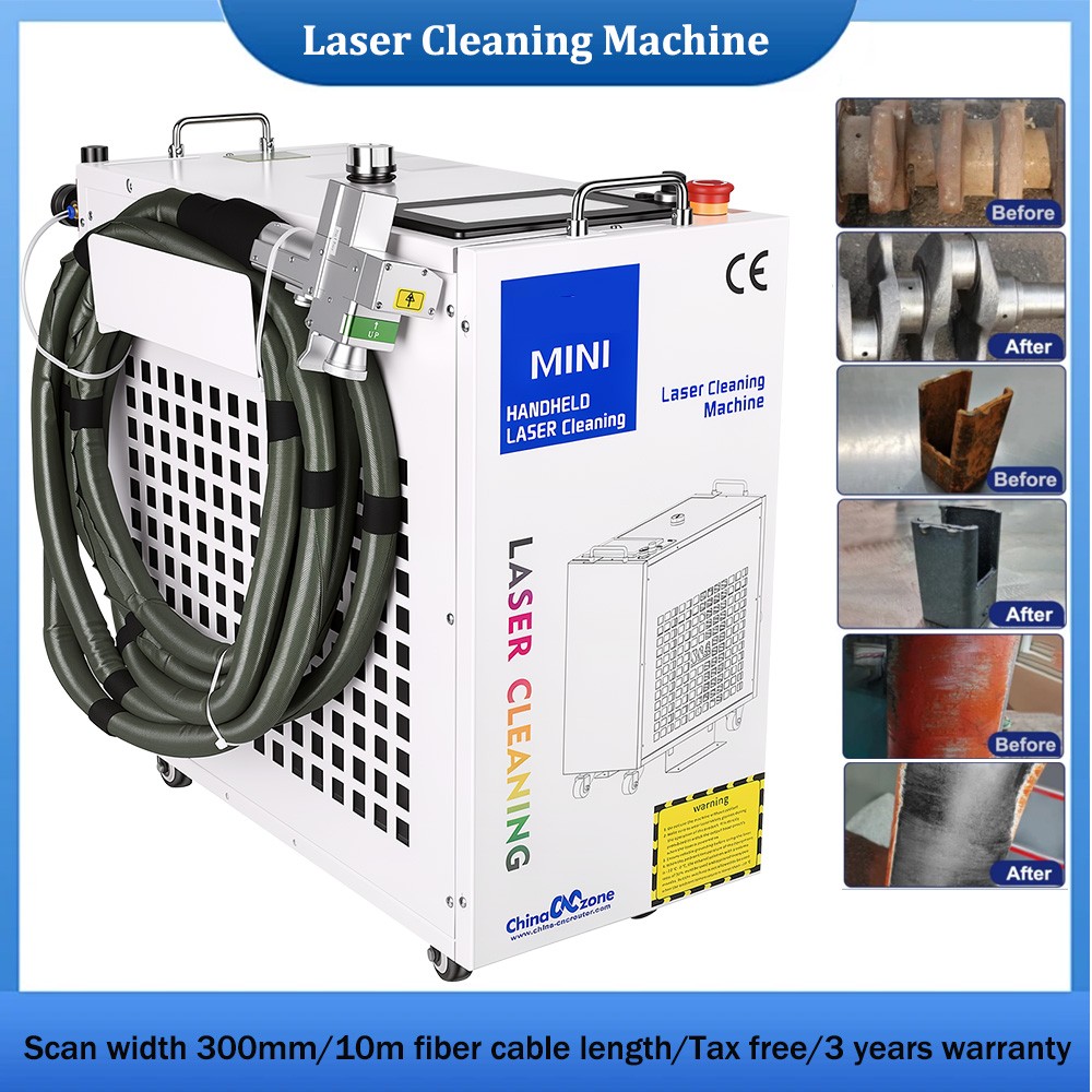 1500W/200W/3000W Laser Cleaning Machine Laser Rust Removal 9 cleaning modes