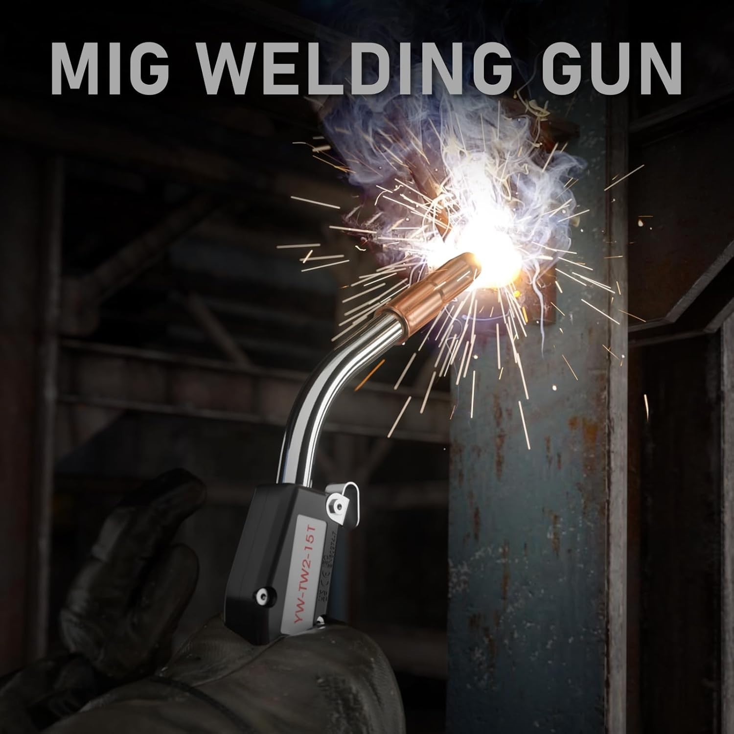 Versatile 15ft 250A MIG Torch – Perfect for Lincoln 200/250L and Tweco Models