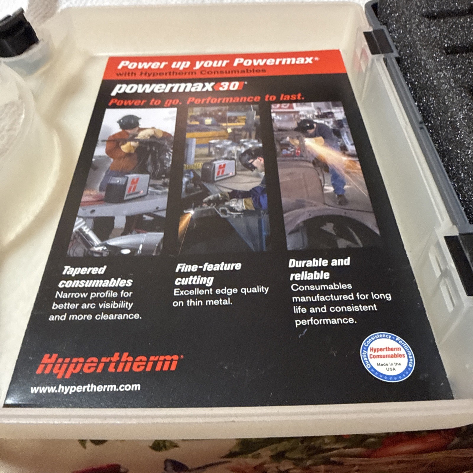 Hypertherm 851462 Consumable Kit Powermax30 AIR Essential Handheld 30 A Cutting