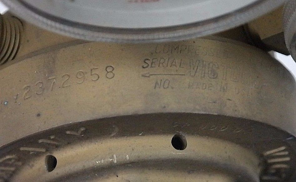VICTOR EQUIPMENT SR400D REGULATOR 2372958 W/ GAUGES