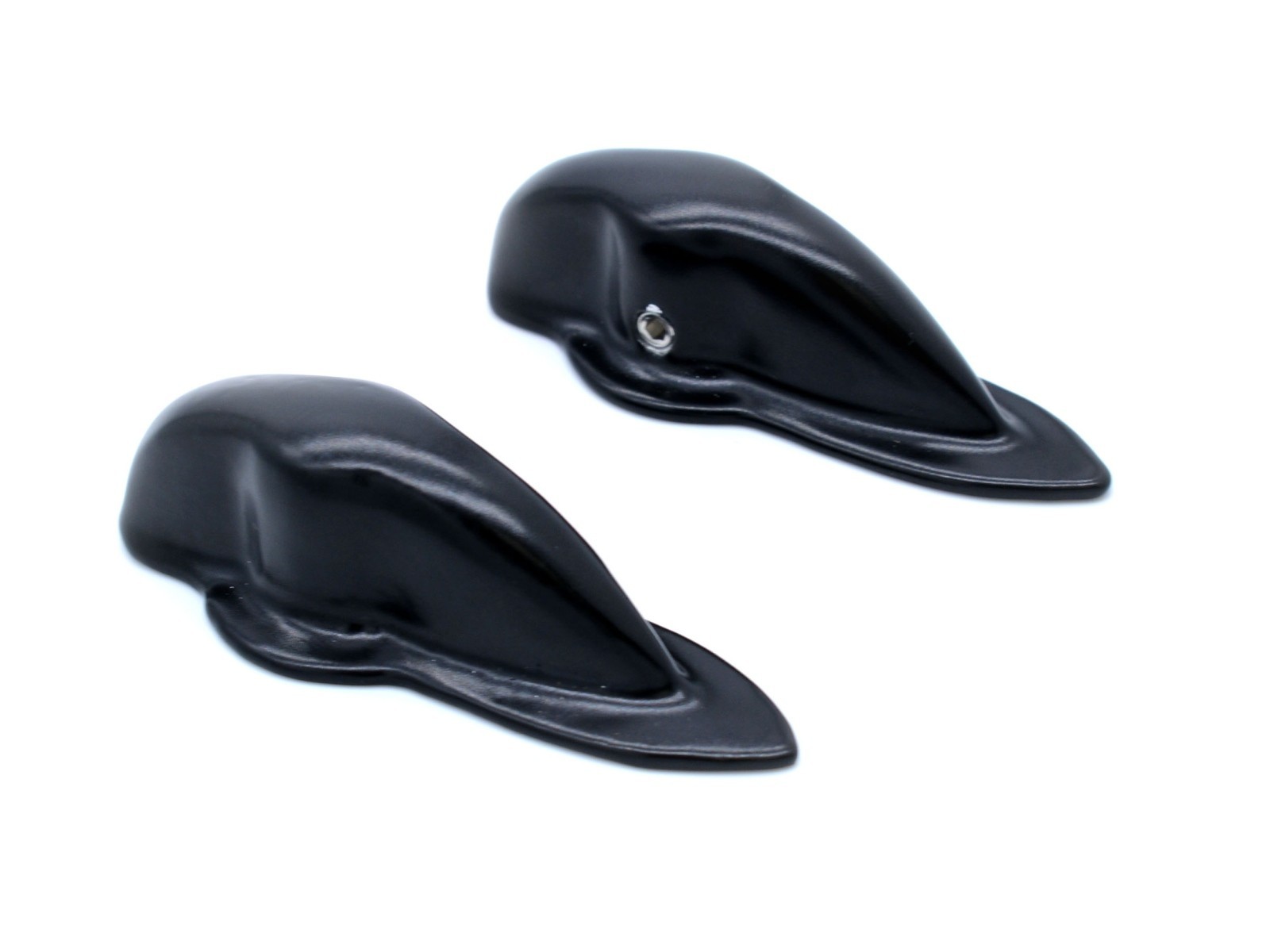Short Hood Cast Aluminum OEM Style Knobs Powder Coated Black