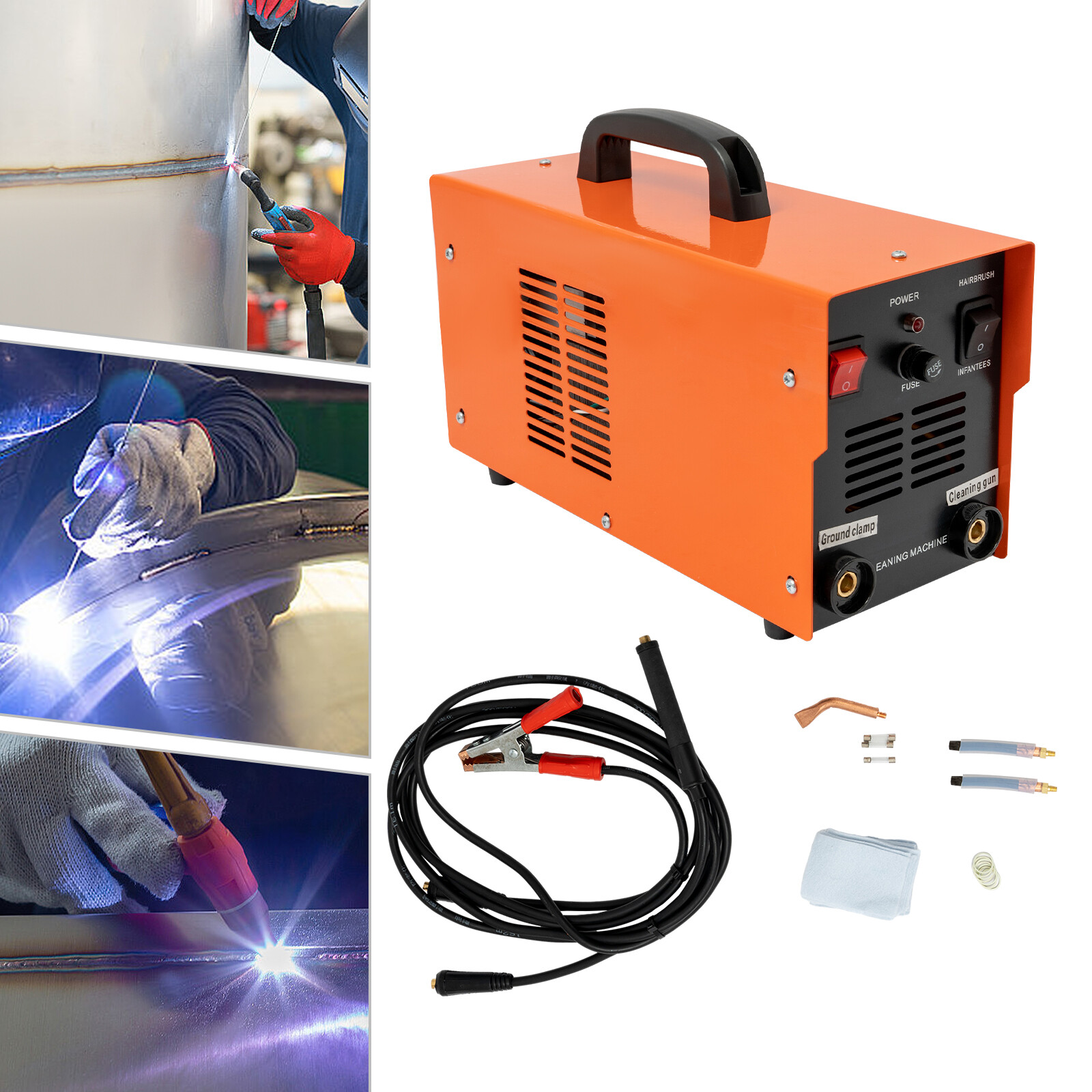 1200W Welding Bead Processor Weld Cleaning Machine For Metal/arc/laser Welding