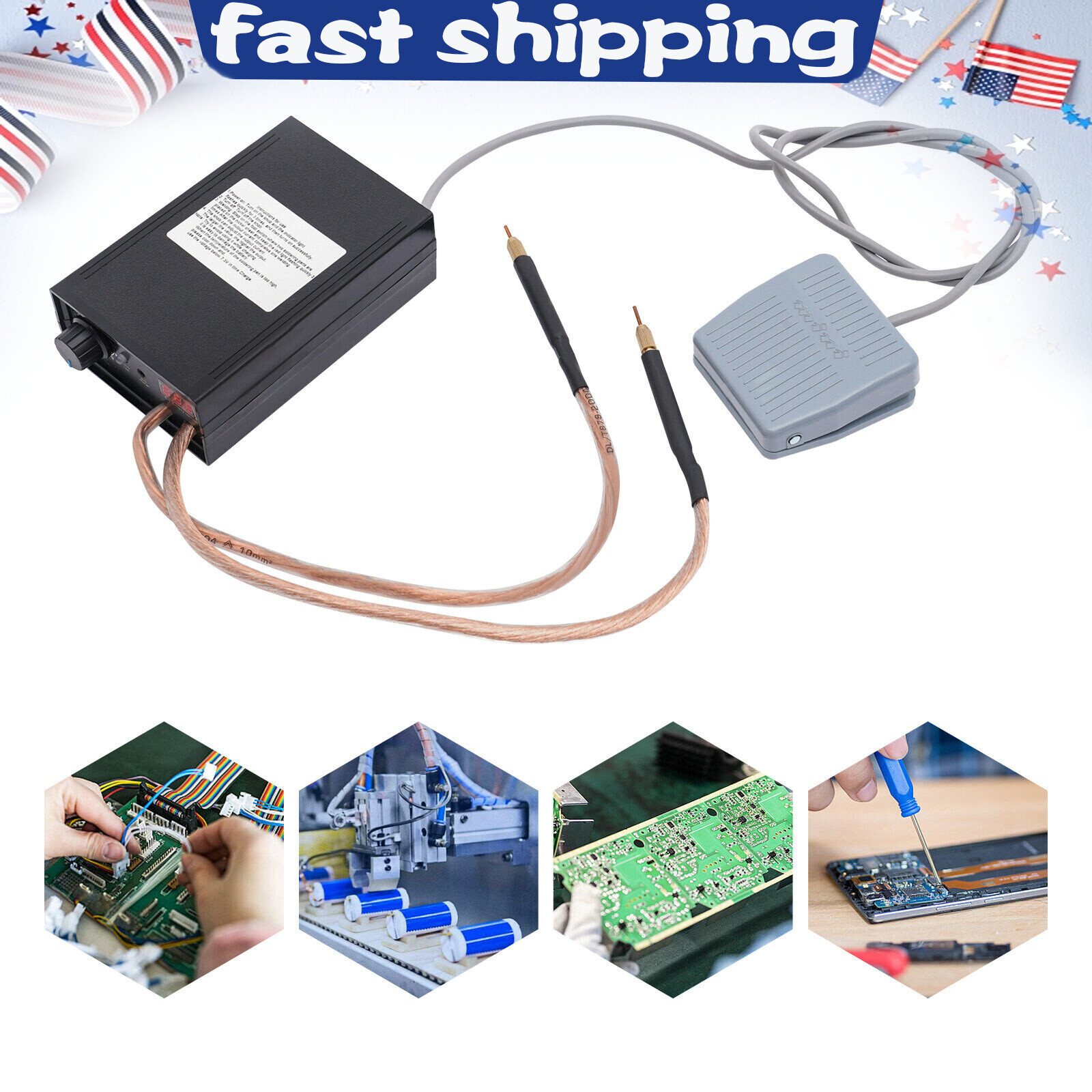 8000W Double Pulse Spot Welding Machine Welding Machine with Pedal Switch
